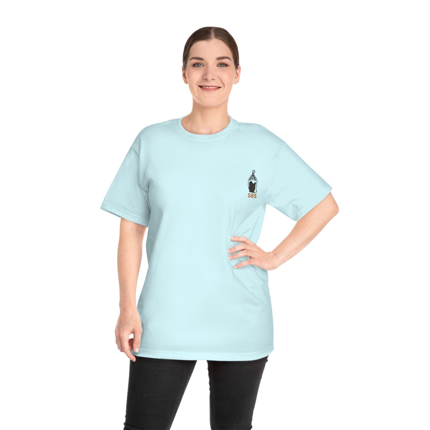 Tropical Orange Sandbag Saturday T-Shirt