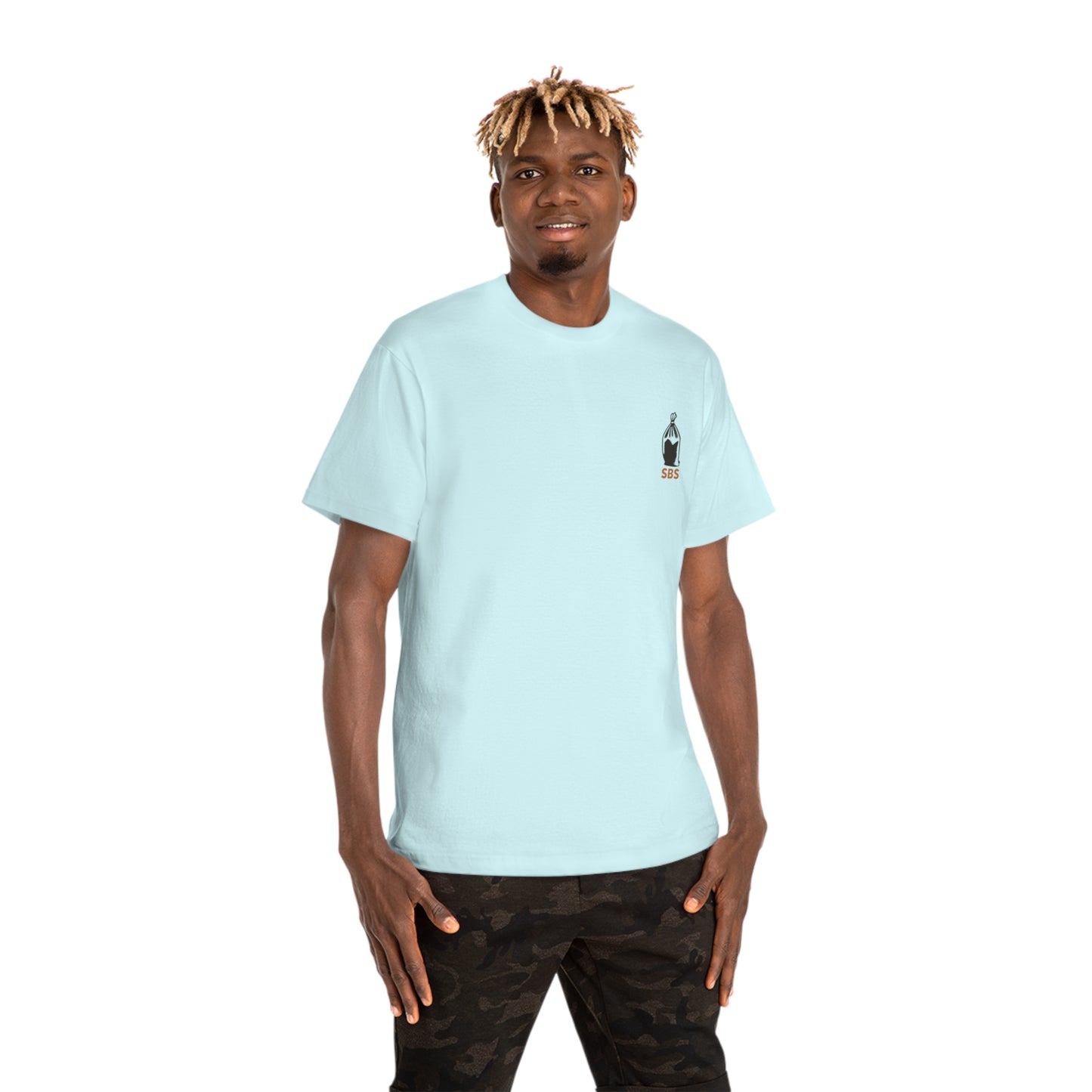 Tropical Orange Sandbag Saturday T-Shirt