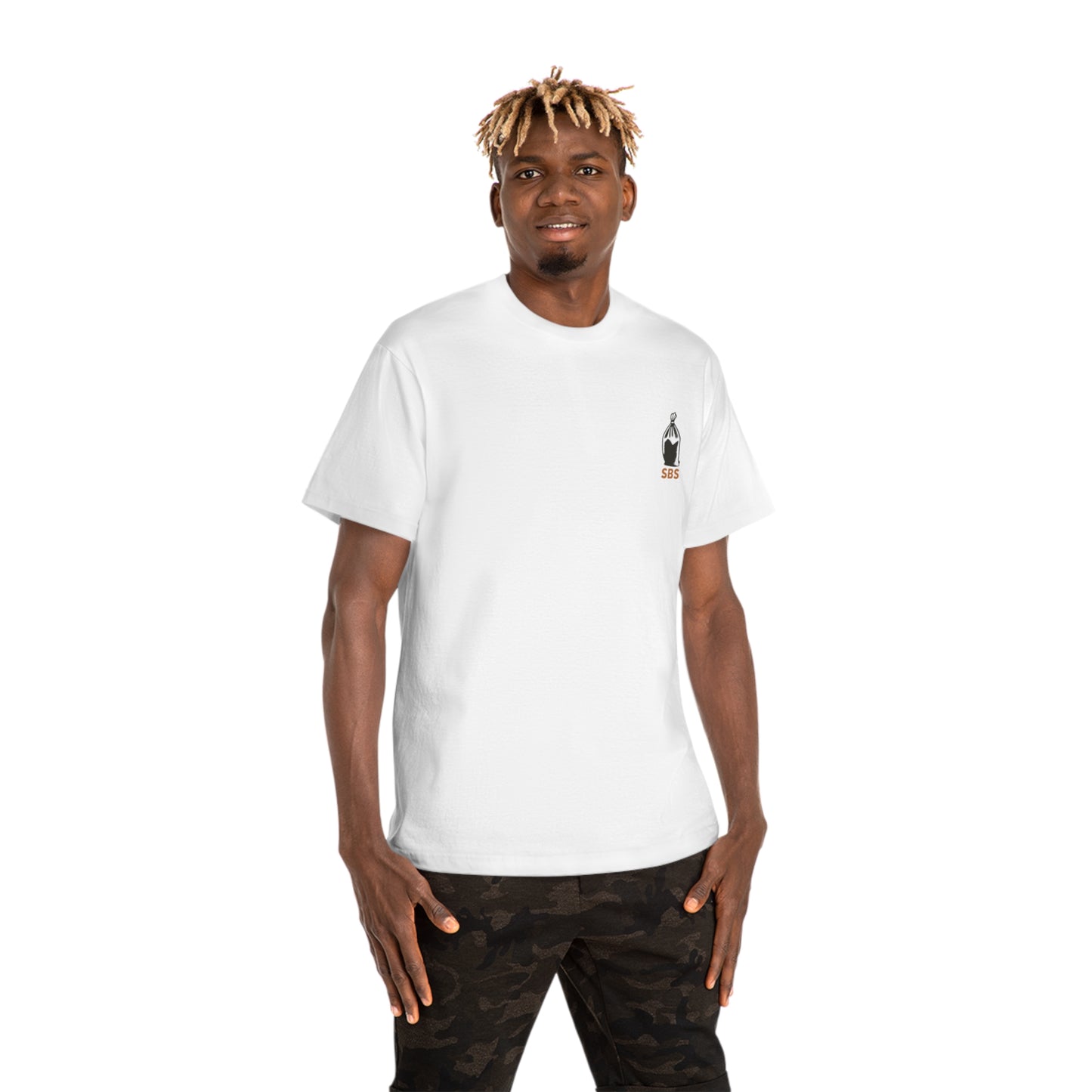 Tropical Orange Sandbag Saturday T-Shirt